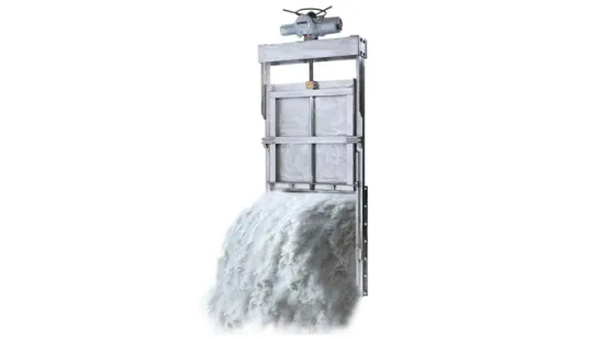 Aukoma Stainless Steel Water Gate Penstock Channel Sluice Gate